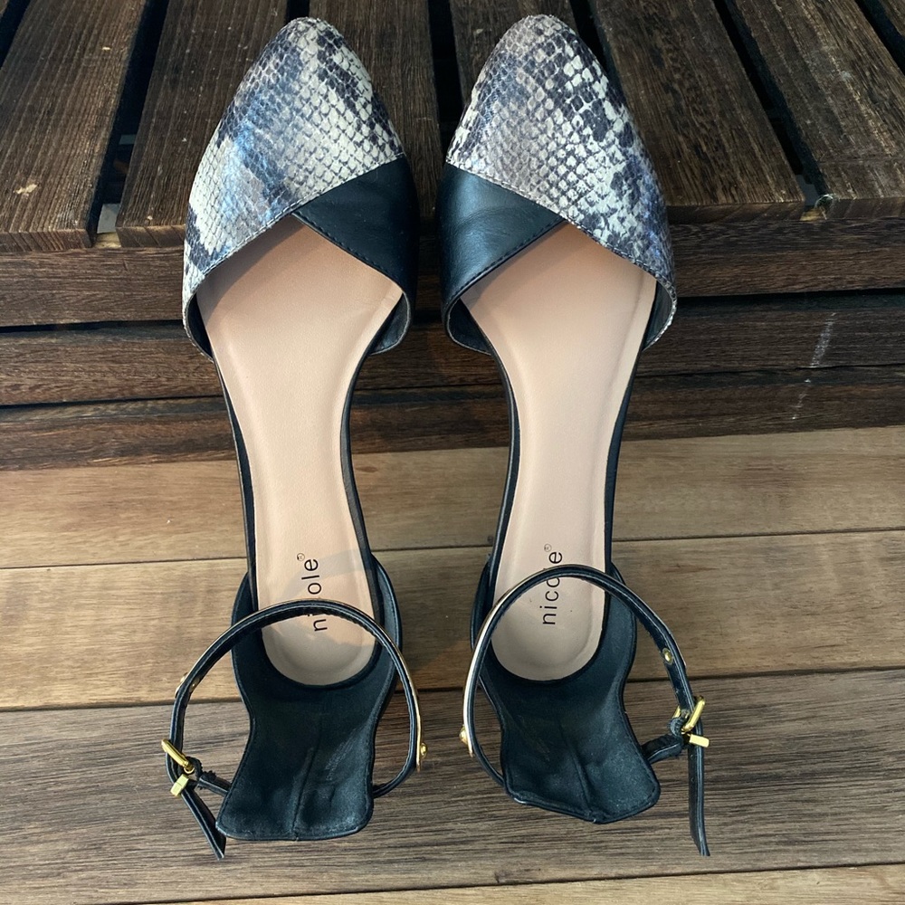 Nicole Sandals with Snake Skin Design - Picture 2 of 5